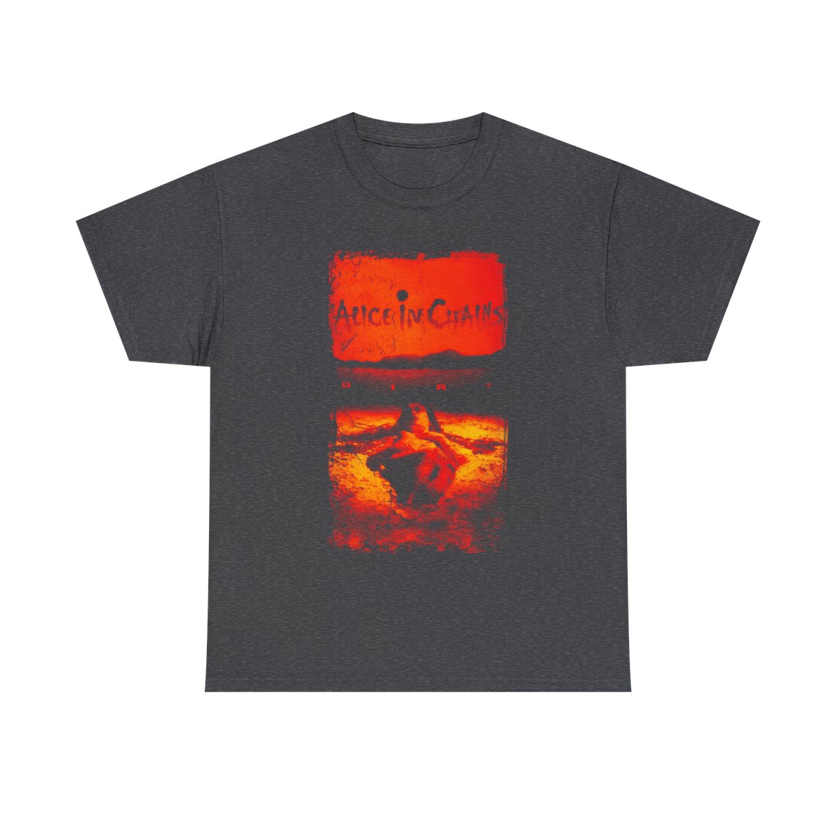 Alice In Chains – Dirt Album Cover Shirt Facelift Tour T-Shirt Unisex Heavy Cotton Tee