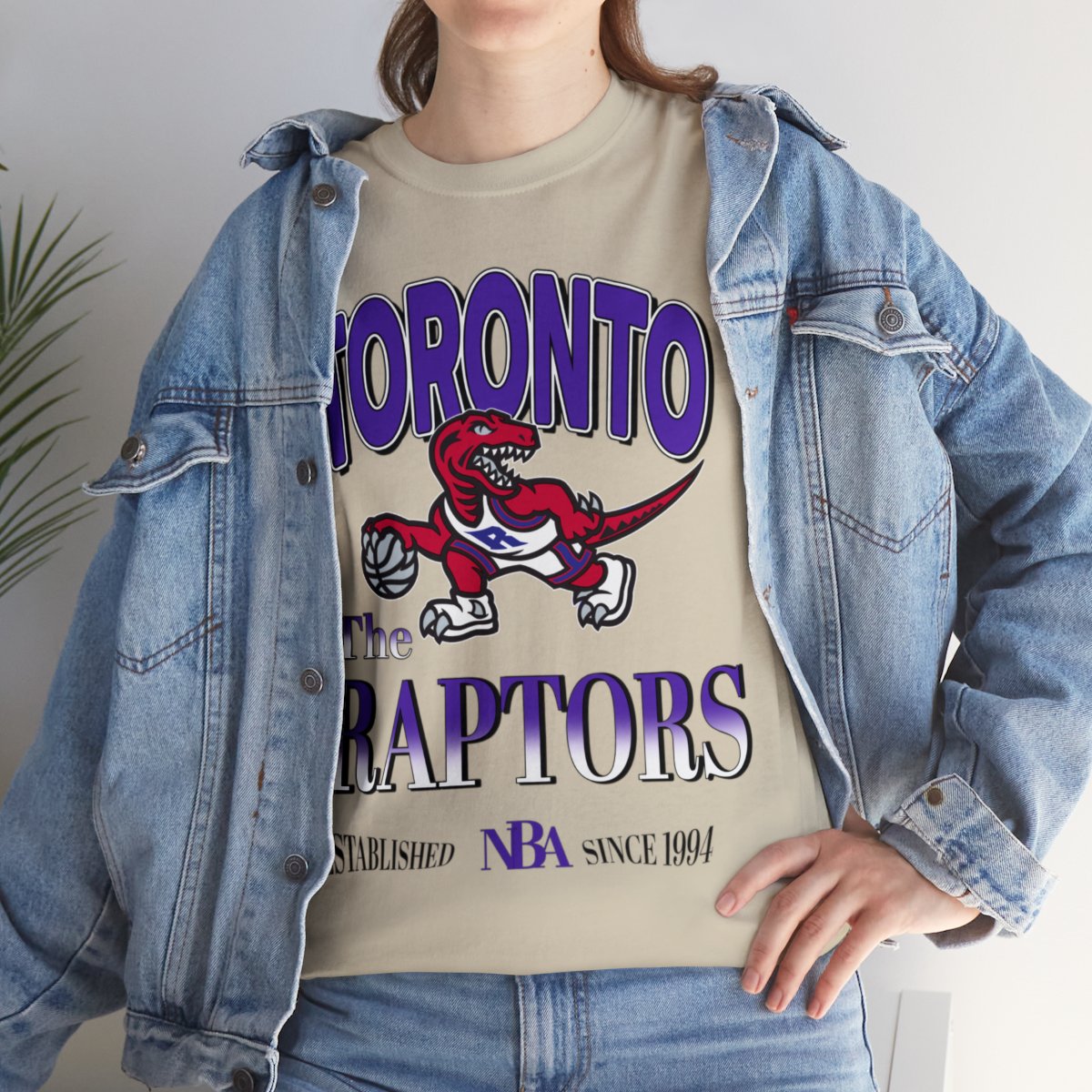 Vintage 90’s Toronto Raptors T-Shirt Unisex Heavy Cotton Tee