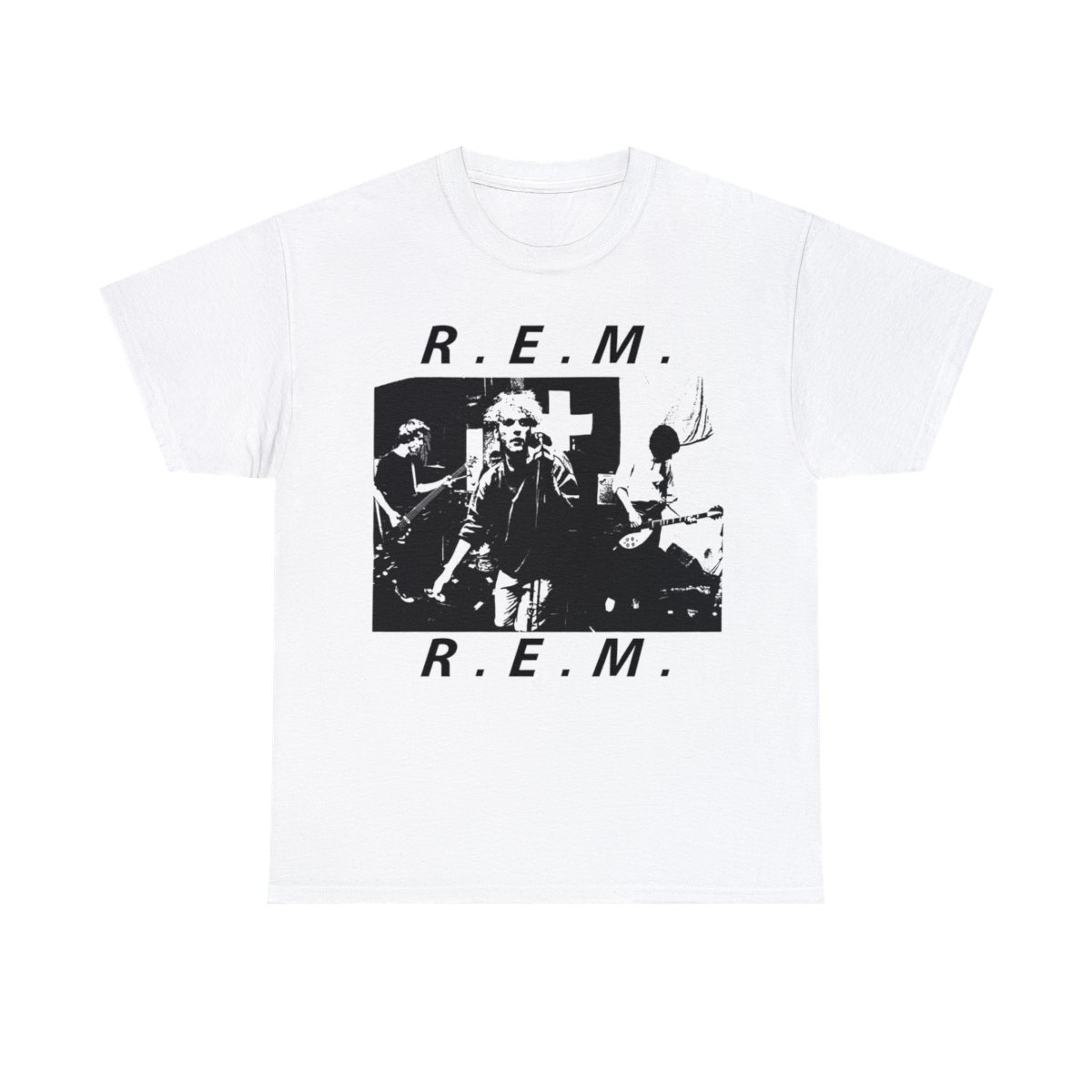 Vintage indie alternative rock Shirt – 80s retro – R.E.M T-Shirt Unisex Heavy Cotton Tee