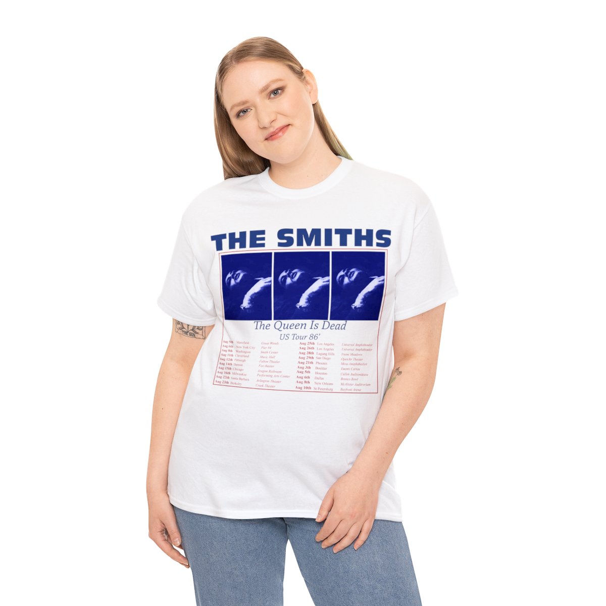 The Smiths Shirt Retro Women Pop Indie Punk Rock Band T-Shirt Gift for men, women Unisex Heavy Cotton Tee