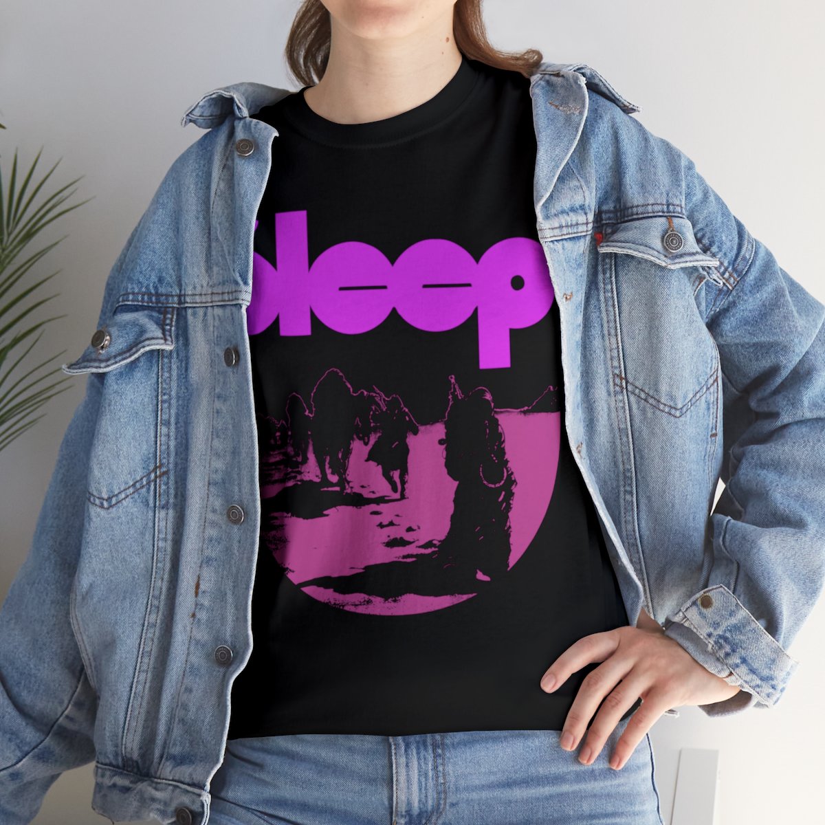 Sleep Band Dopesmoker Album Pink T-Shirt Unisex Heavy Cotton Tee