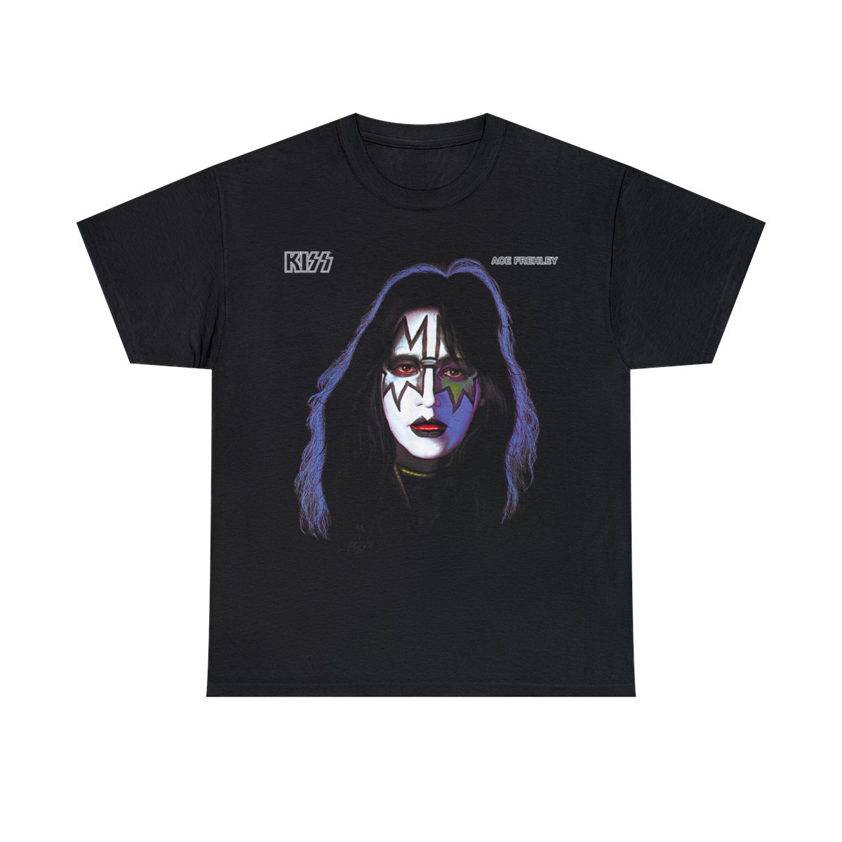 KISS – 1978 Ace Frehley Shirt, T-Shirt for men for women Unisex Heavy Cotton Tee