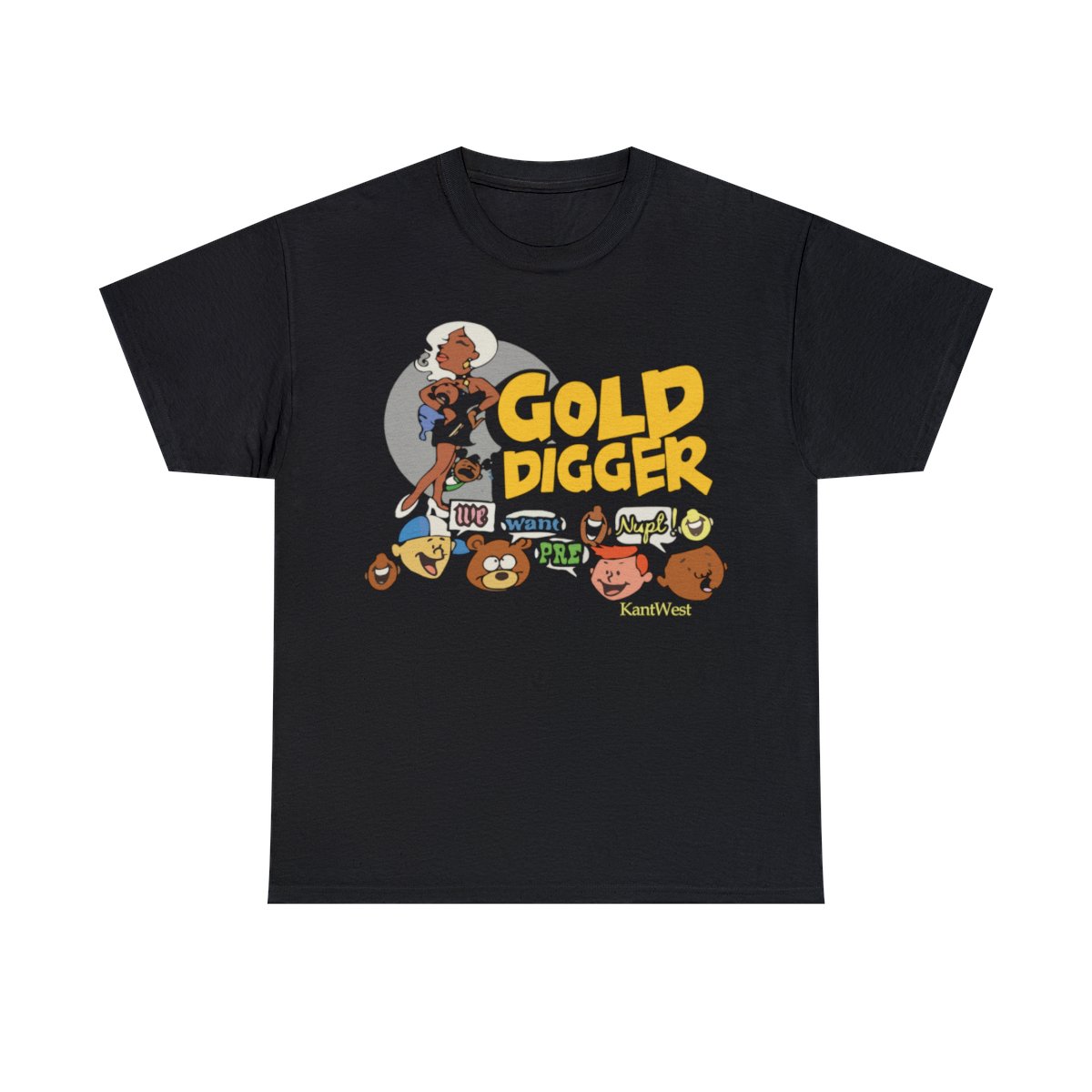 Vintage Gold Digger Kanye West Late Registration T-Shirt Unisex Heavy Cotton Tee