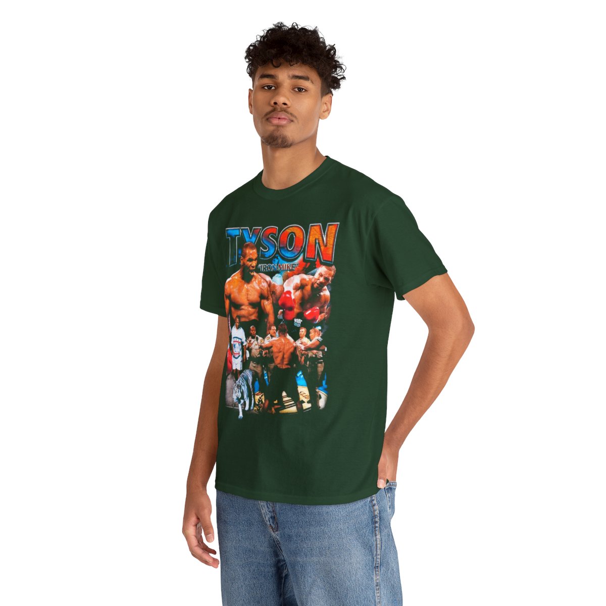 Mike Tyson T-Shirt Gift for men women Unisex Heavy Cotton Tee