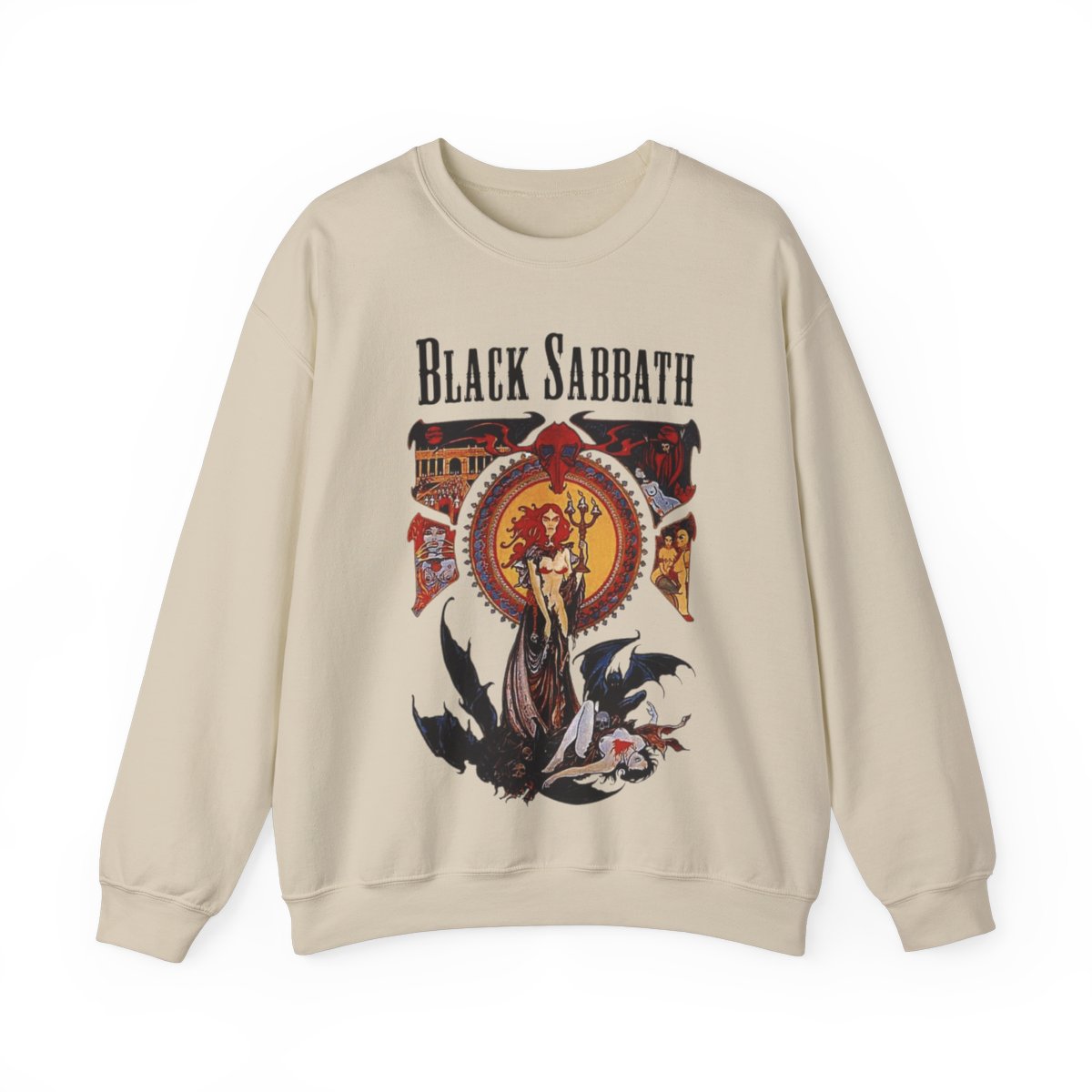 Black Sabbath Concert Shirt , Black Sabbath vintage , Black Sabbath tour Gift Tee for Men Women Unisex Heavy Blend Crewneck Sweatshirt