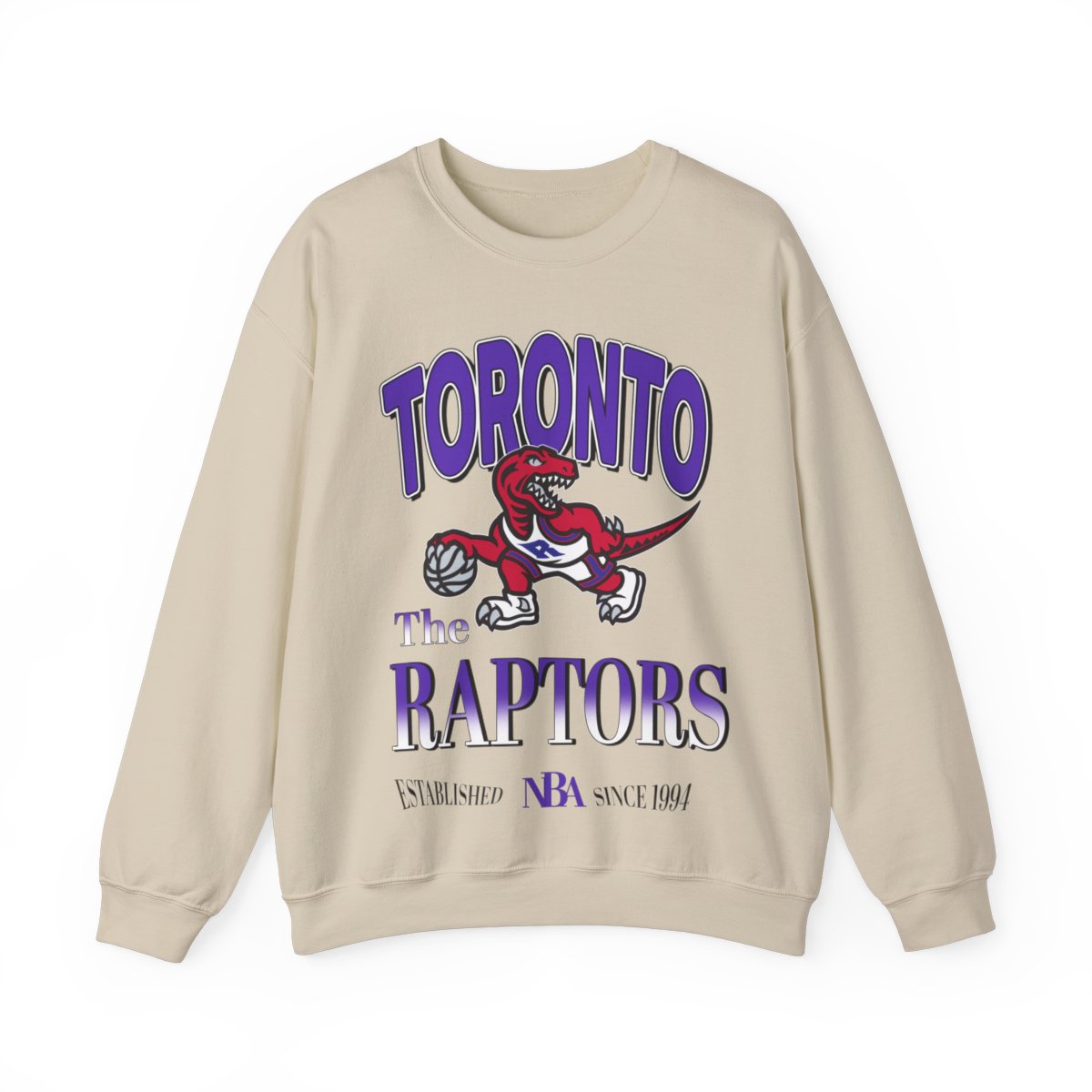 Vintage 90’s Toronto Raptors Shirt Unisex Heavy Blend Crewneck Sweatshirt