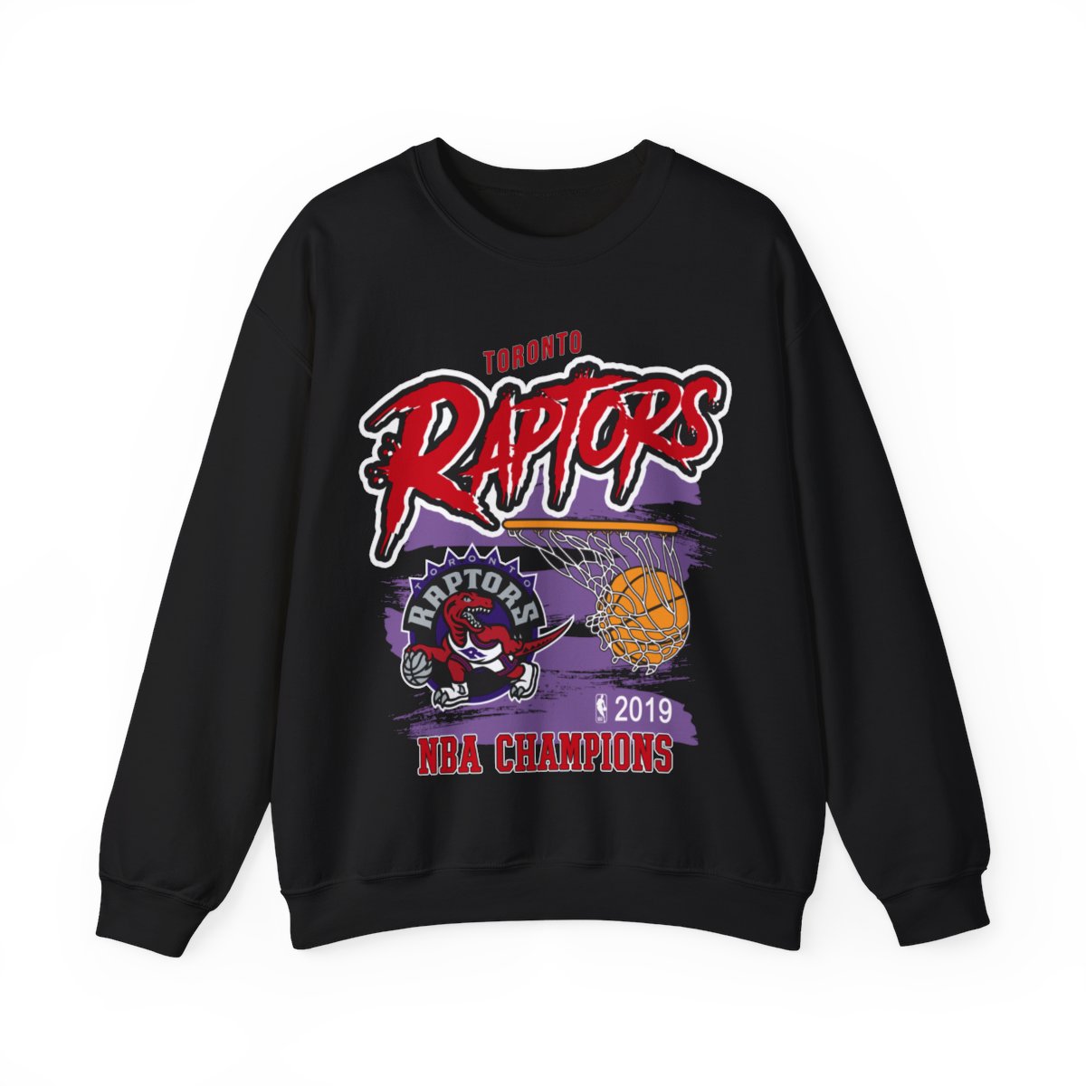 Vintage Toronto Raptors T-Shirt Unisex Heavy Blend Crewneck Sweatshirt