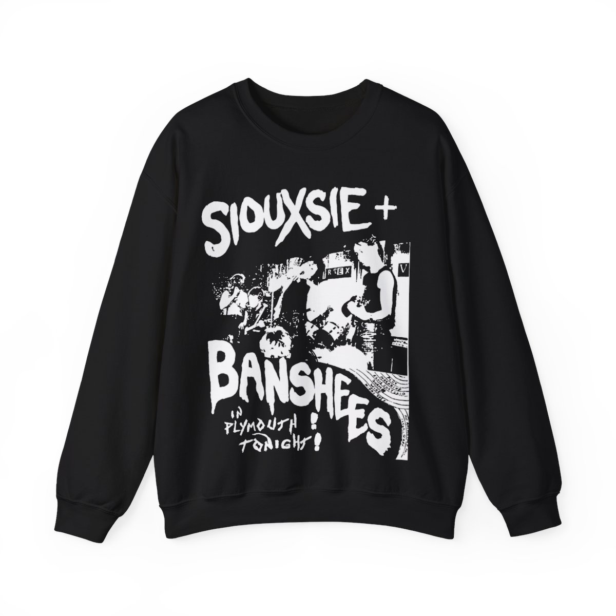 Siouxsie and the Banshees the cure mission goth 80s unisex Shirt Unisex Heavy Blend Crewneck Sweatshirt