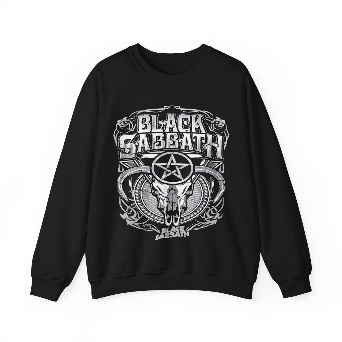 Black Sabbath 90s vintage Shirt Gift Tee for Men Women Unisex Heavy Blend Crewneck Sweatshirt