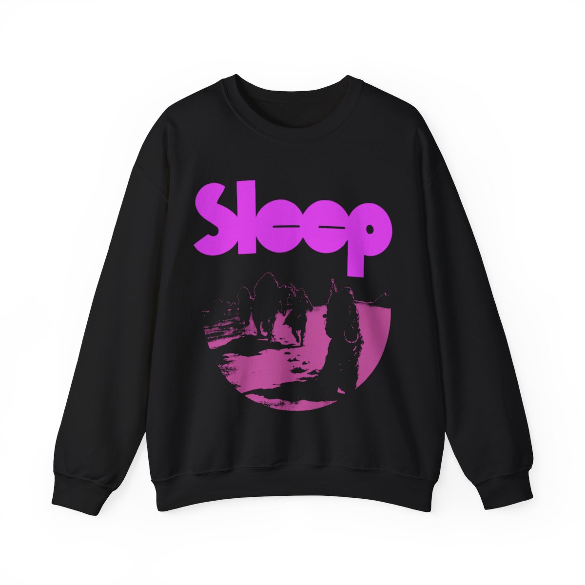 Sleep Band Dopesmoker Album Pink Shirt Unisex Heavy Blend Crewneck Sweatshirt
