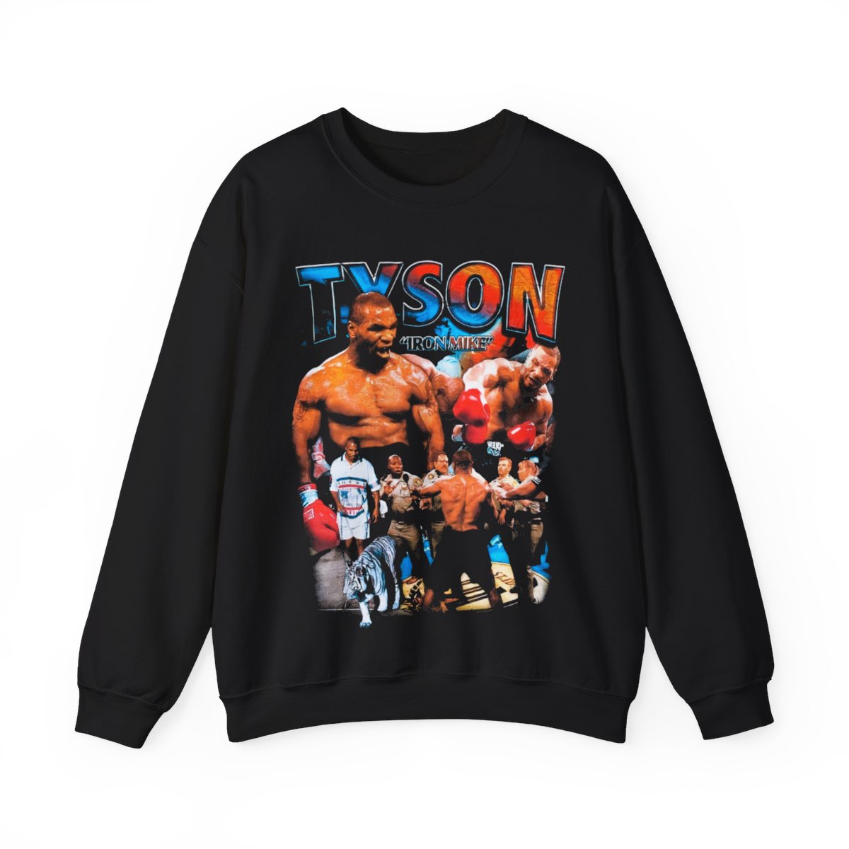 Mike Tyson Shirt Gift for men women Unisex Heavy Blend Crewneck Sweatshirt