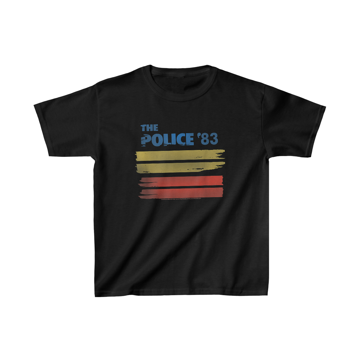THE POLICE 83 T-Shirt Unisex Kids Heavy Cotton Tee