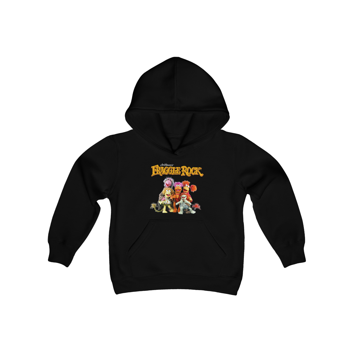 Fraggle Rock Vintage Photo Shirt Jim Henson’s Youth Heavy Blend Hooded Sweatshirt