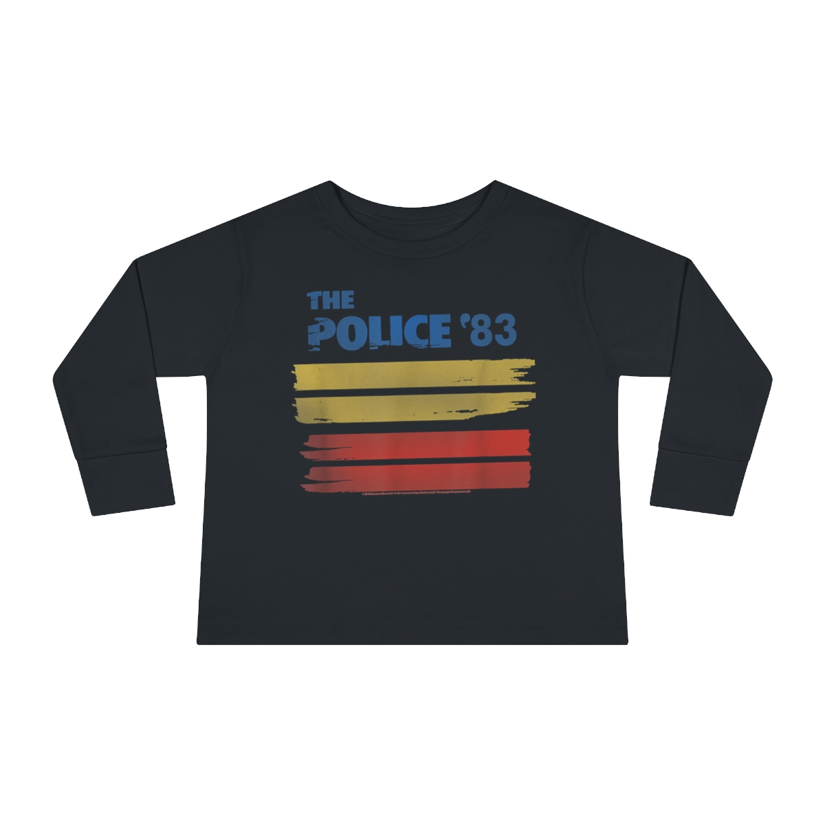THE POLICE 83 Toddler Long Sleeve Tee