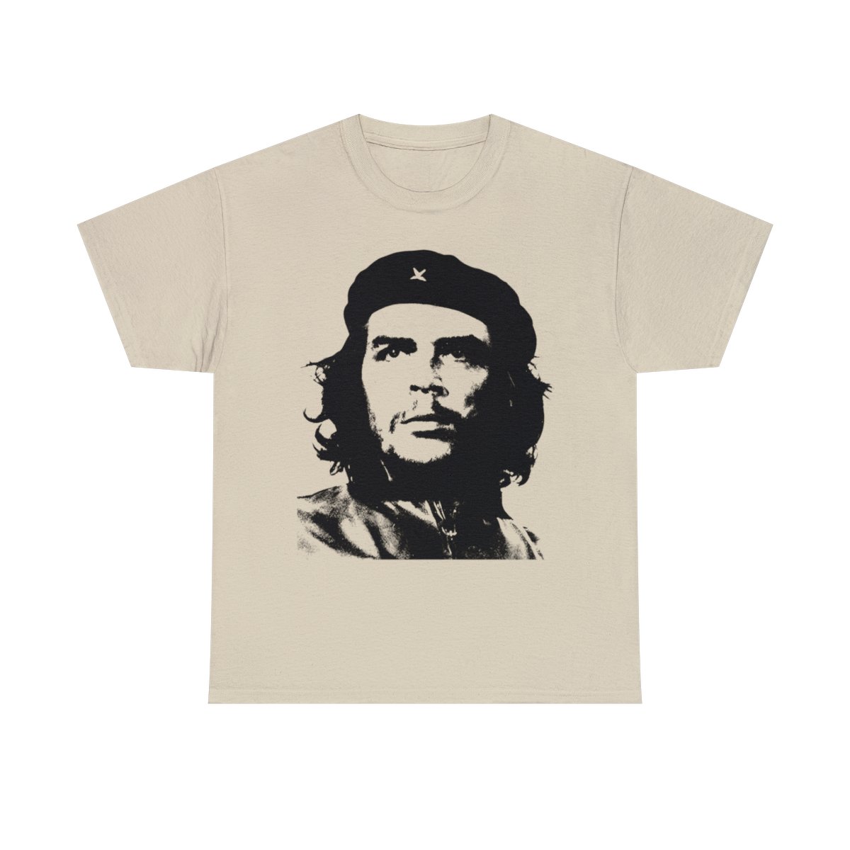 Revolution T-shirt Che Guevara Tee Adult Olive New Men Unisex Heavy Cotton Tee