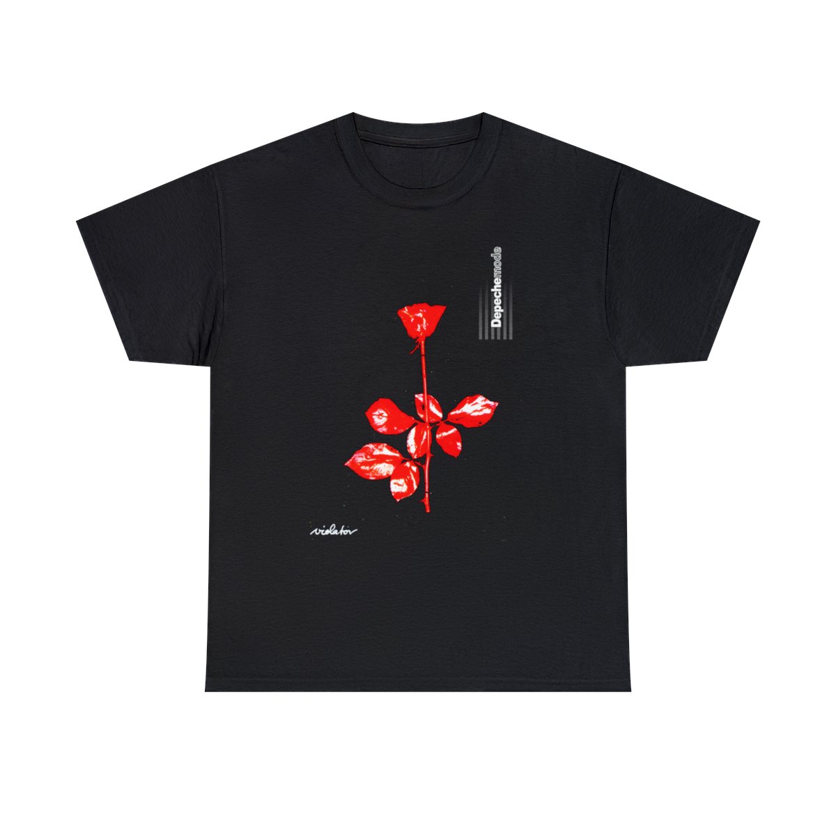 DEPECHE MODE Violator T SHIRT Brand New Official Merchandise Unisex Heavy Cotton Tee