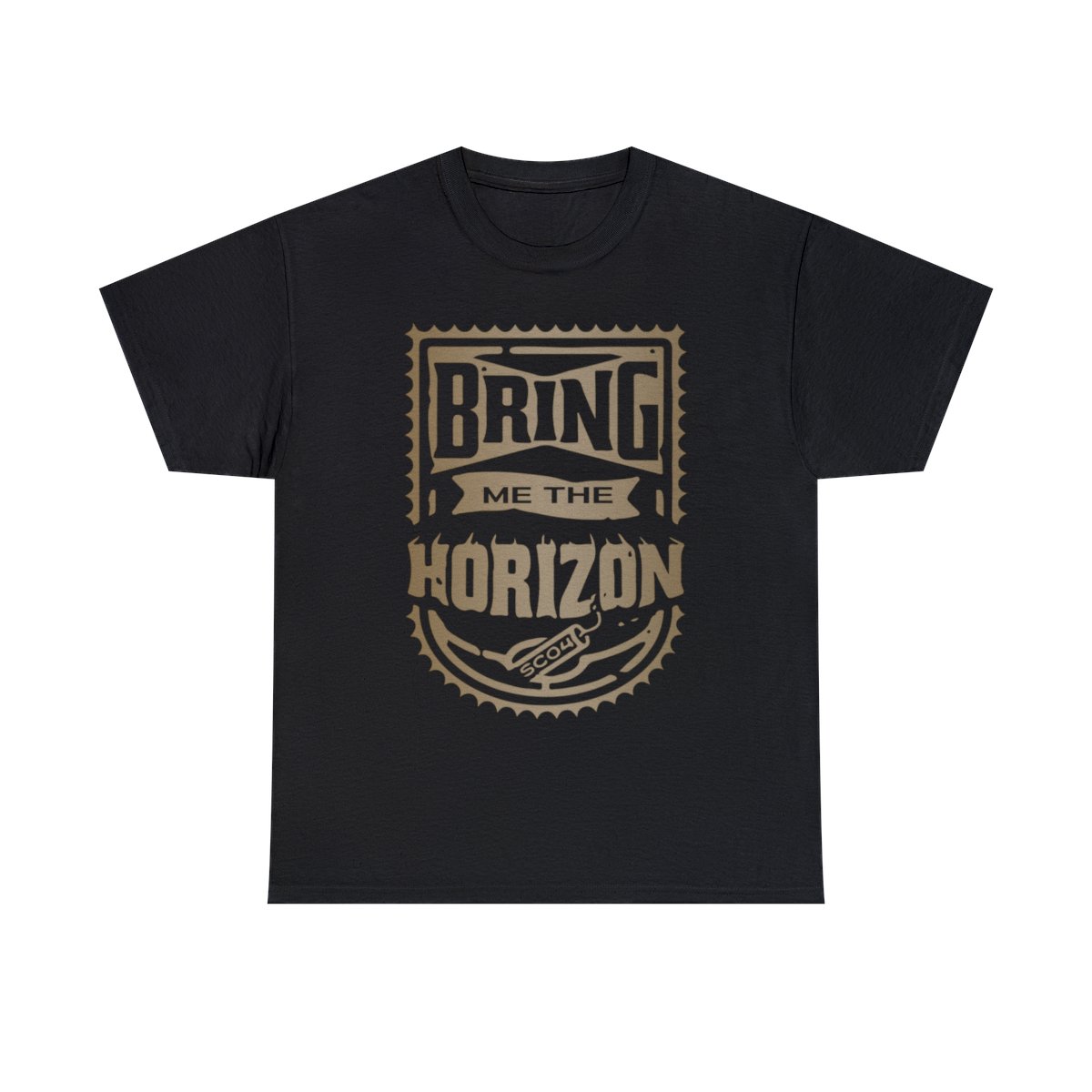 BRING ME THE HORIZON – Logo – T SHIRT Brand New Official Shirt Unisex Heavy Cotton Tee