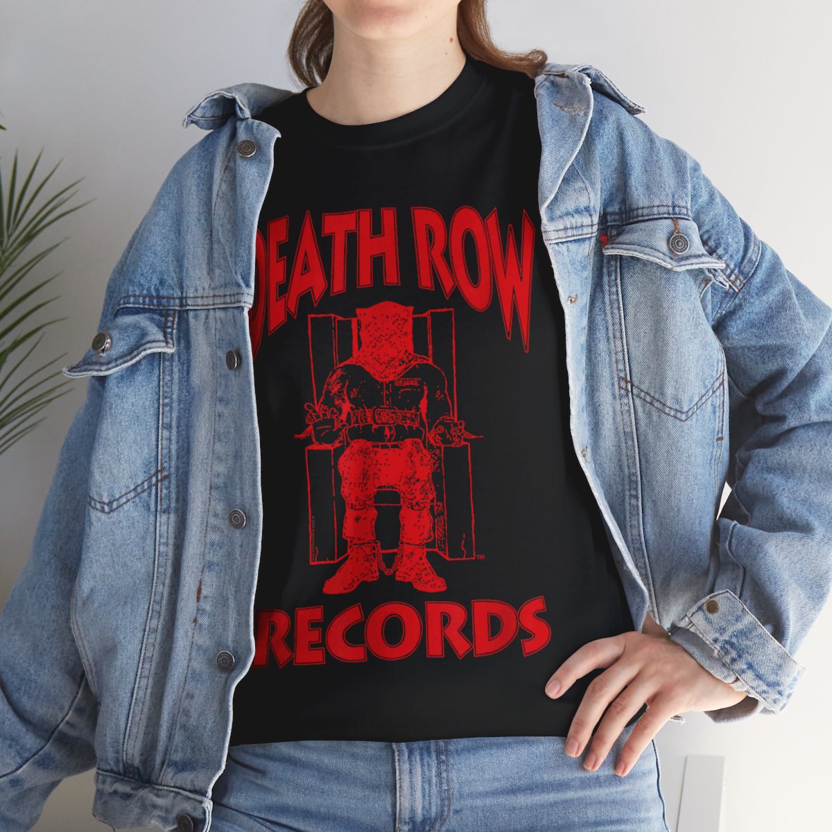 Death Row Records Red Logo Graphic T-Shirt