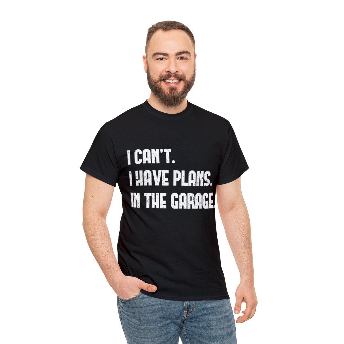 Car Mechanic Design Print,I Cant I Have Plans In The Garage T-Shirt