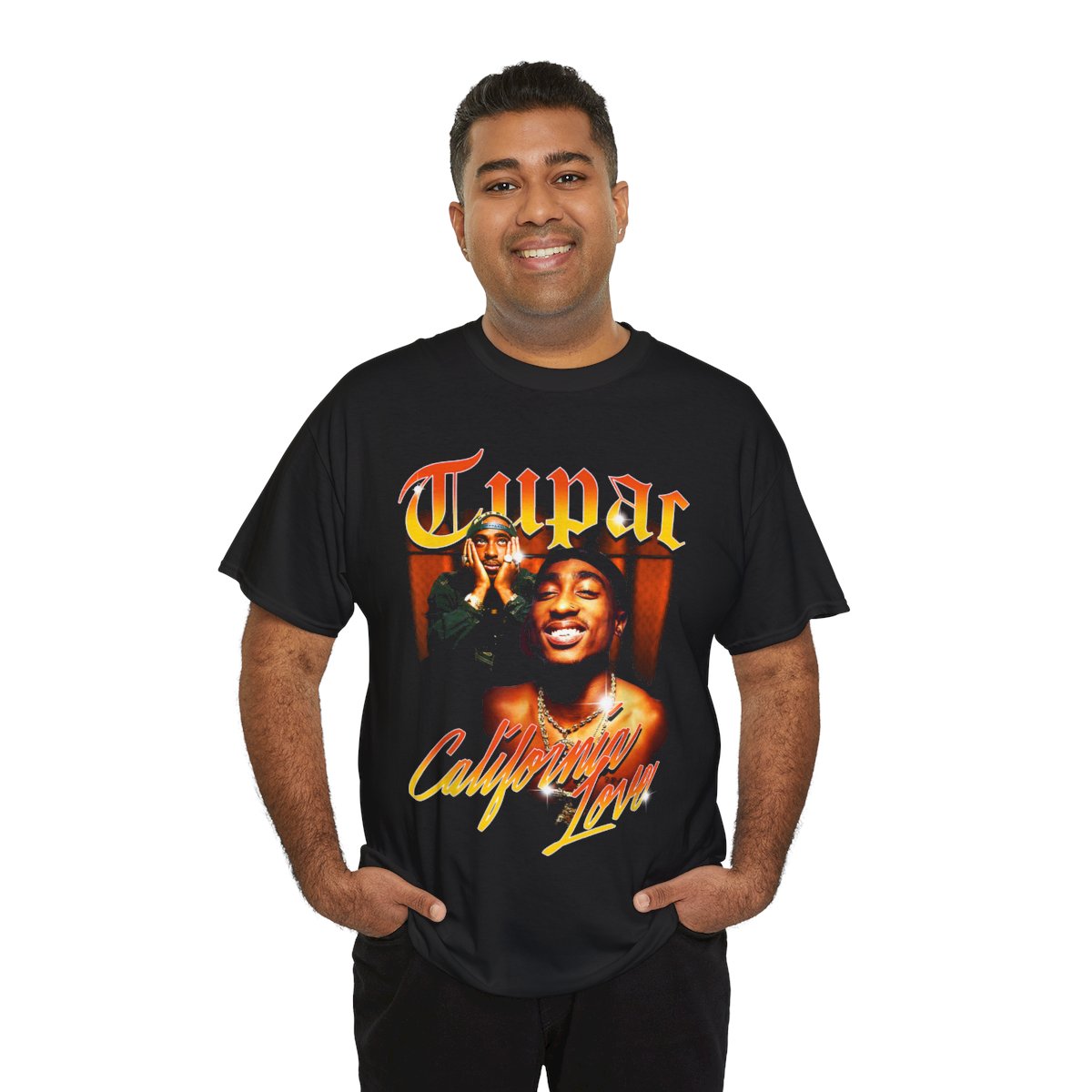 Official Tupac Love Vintage California Graphic T-Shirt