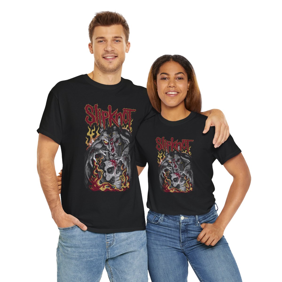 Slipknot Brain Reaper Graphic T-Shirt