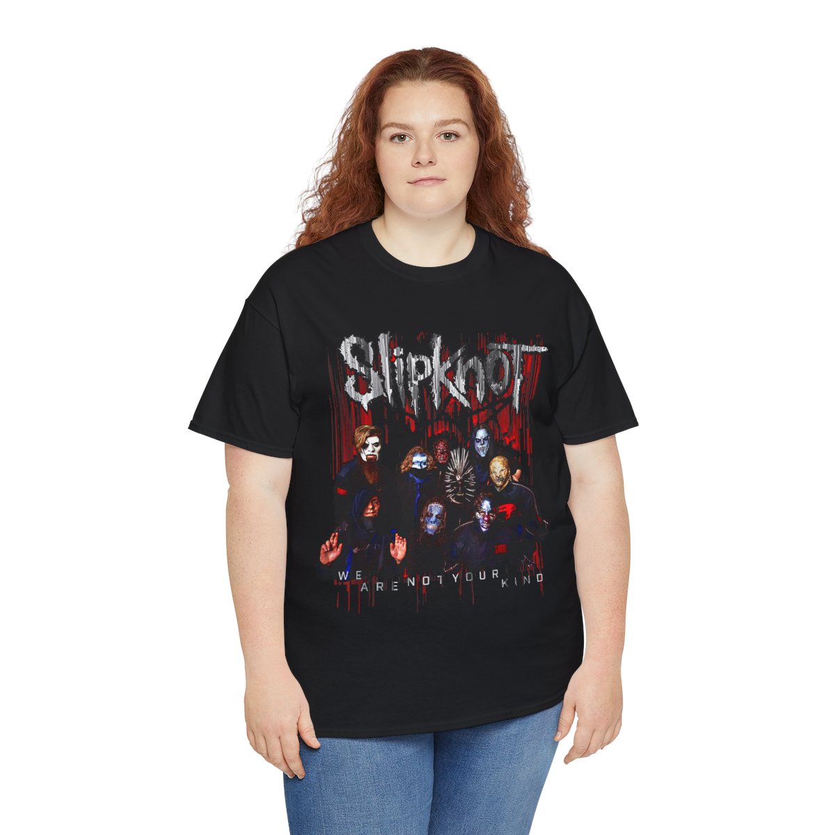 Slipknot Official We Are Not Your Kind Red Group T-Shirt